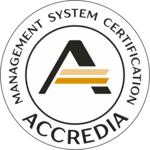 Accredia Management System Certification logo